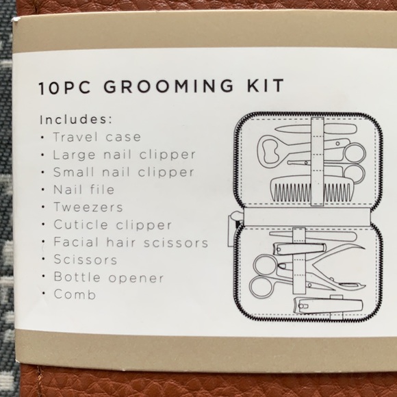 NWOT 10-Piece Grooming Kit - Picture 5 of 14